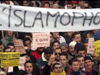 تظاهرات مسلمانان فرانسه علیه گسترش اسلام هراسی
