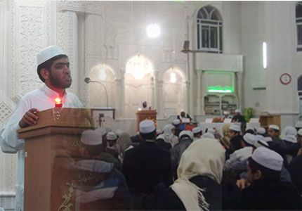 برگزاري مسابقات سخنراني داخلي حوزه علميه انوارالعلوم