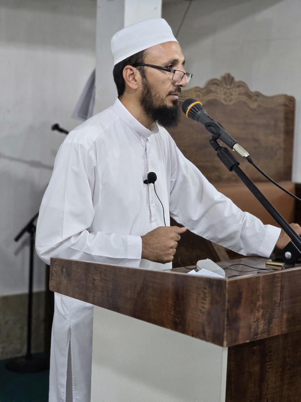 افتتاحیه کلاسهای فن بیان و نادی العربی انوارالعلوم برگزار شد