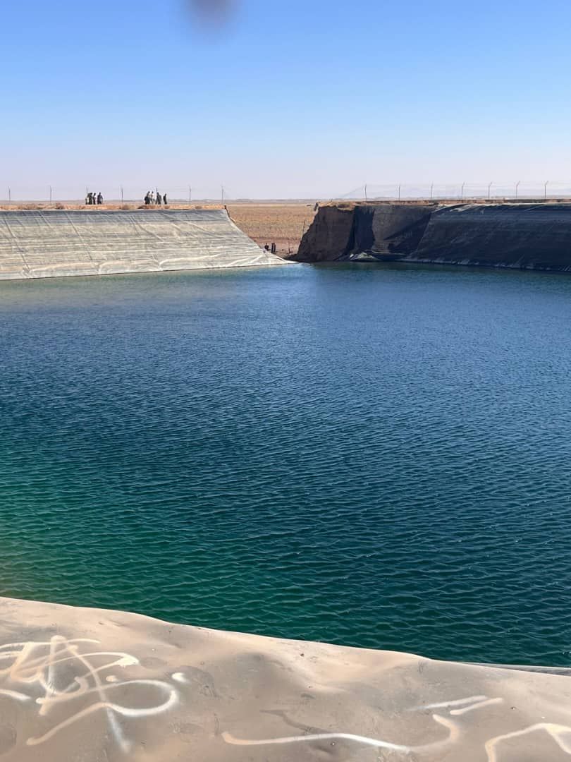 شکستن استخر آب کشاورزی در خیرآباد و آسیب به کتابخانه حوزه انوارالعلوم